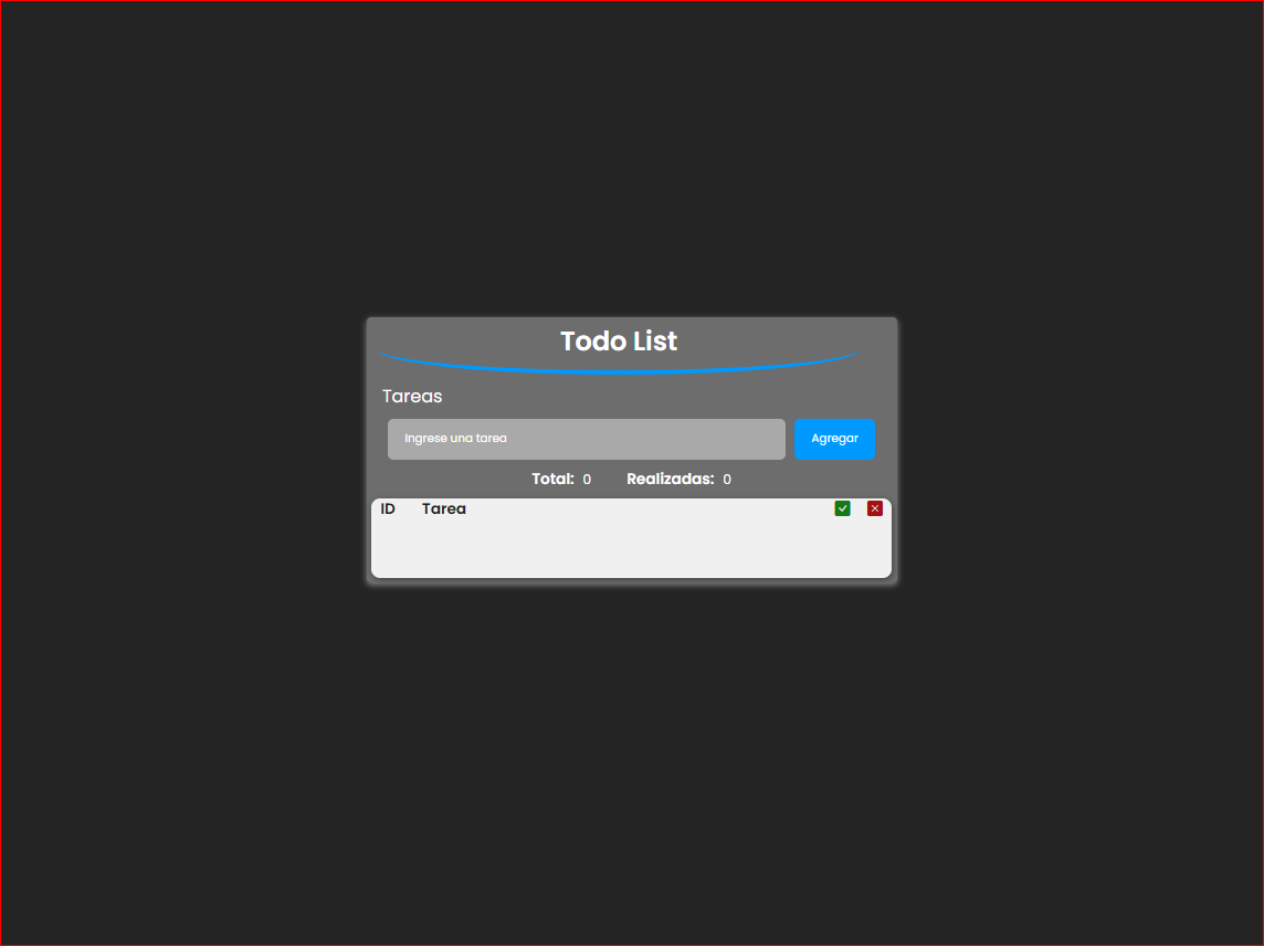 Captura de pantalla del proyecto destacado